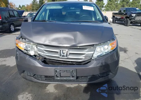 2013 Honda Odyssey Ex-L из США, поврежденный, VIN 5FNRL5H63DB047857